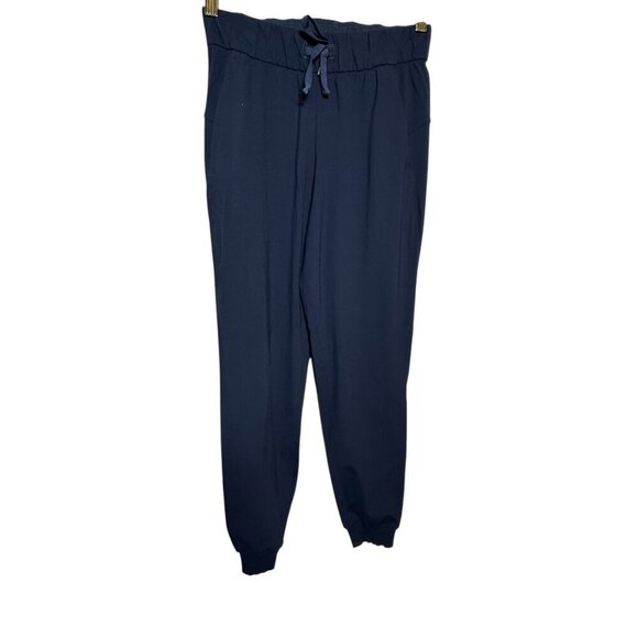 Lululemon On the Fly Jogger Drawstring Pants Womens Size 2 Navy Blue Athleisure - Picture 5 of 6